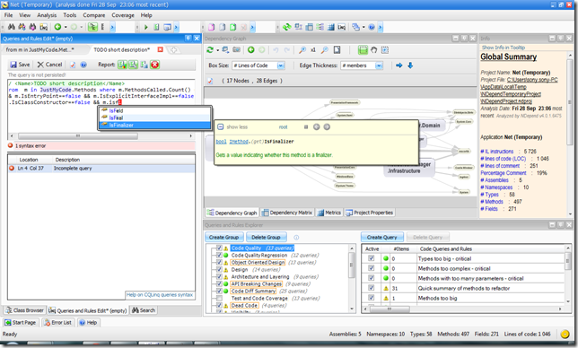 CQLinq-NDepend’s Code Query Linq | Sony Arouje